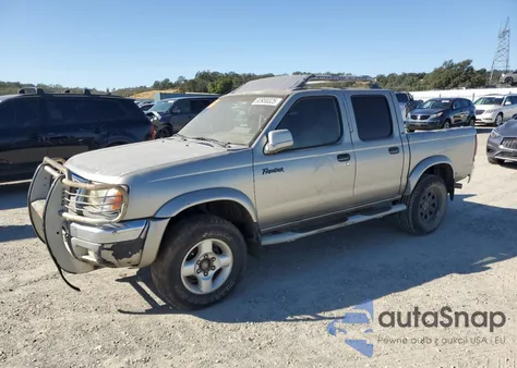 2000 Nissan Frontier Crew Cab Xe from USA, damaged, VIN 1N6ED27T2YC415009